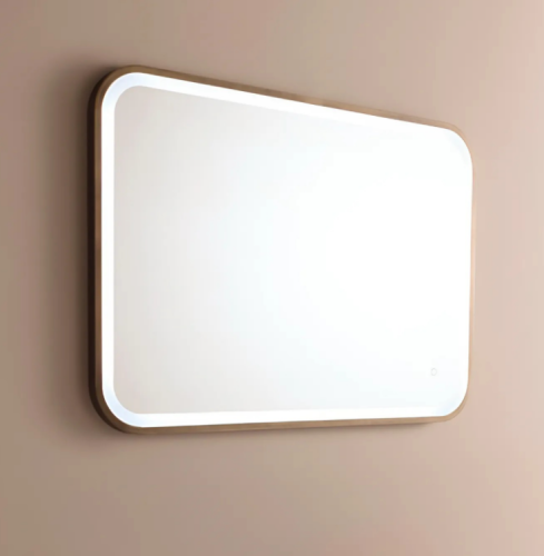 Зеркало с подсветкой Bertocci Design 1 468 356 505 097 459 968 100х70 подвесное