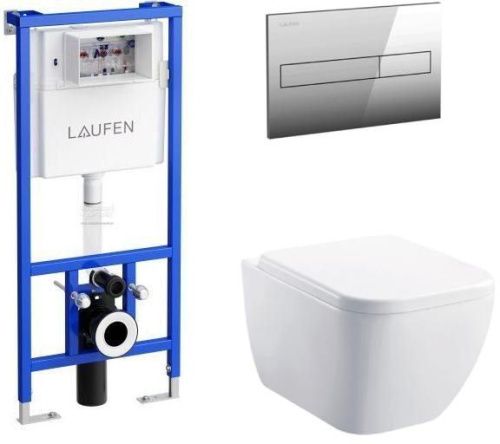 Комплект унитаз с инсталляцией и клавишей смыва Allen Brau Infinity 00316505