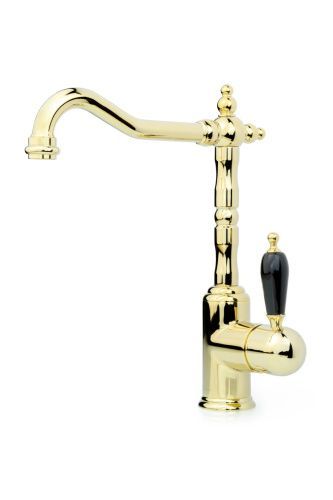 Смеситель для кухни Boheme Kitchen 102-BLC на мойку золото