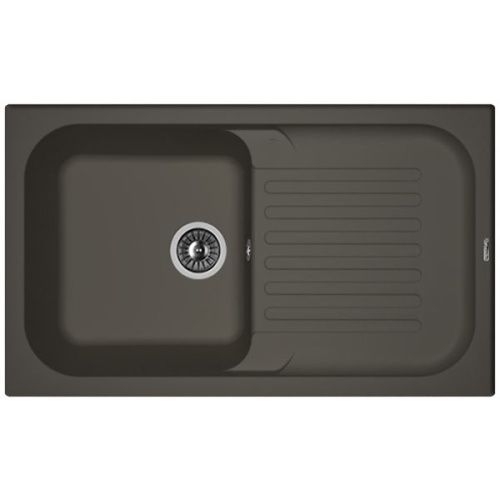 Кухонная мойка Florentina Арона 860 20.225.D0860.302 85х50 цвет черный поверхность матовая