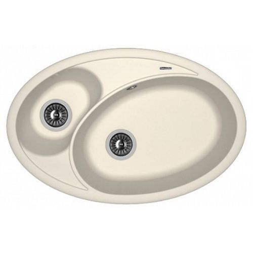 Кухонная мойка Florentina Селена 20.265.E0780.201 80х50 цвет белый поверхность матовая