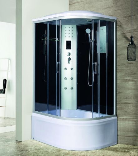 Душевая кабина River DUNAY 10000006168 120х90 асимметричная с крышей ориентация левая