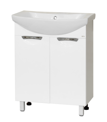Тумба под раковину Misty Лаванда Э-Лав01065-011Пр 60х40 напольная цвет белый