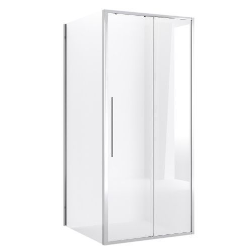 Душевой уголок Niagara Nova NG-64-9A-A100-34 100х90 стекло прозрачное профиль хром без поддона