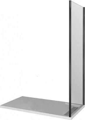 Душевая перегородка Good Door WALK IN ВИ00020 100х195 стекло прозрачное профиль черный