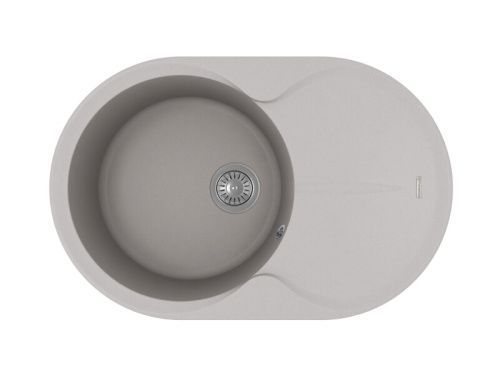 Кухонная мойка Florentina Лацио 780 17.010.C0780.305 80х50 цвет серый поверхность матовая