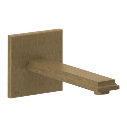 Излив Gessi Eleganza 46100#713 настенный латунь