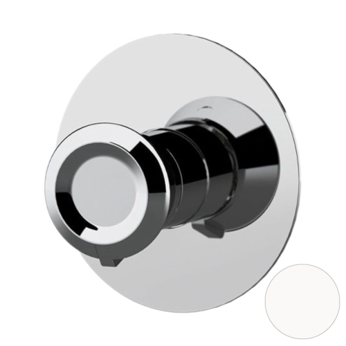 Смеситель для душа Remer Element ET30LBO встраиваемый в стену белый