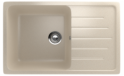 Кухонная мойка Ulgran Classic U-400-328 75х50 цвет бежевый
