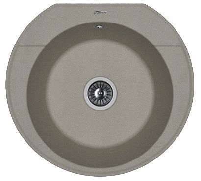 Кухонная мойка Florentina Эльба 20.145.C0555.307 50х55 цвет серый поверхность матовая
