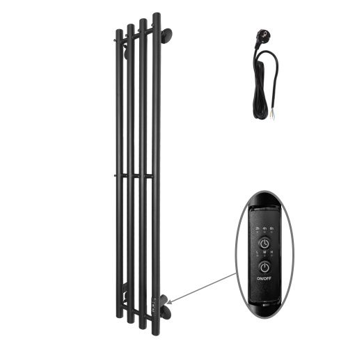 Полотенцесушитель электрический Altasan Арго Арго12021ЧМ 20х120 черный