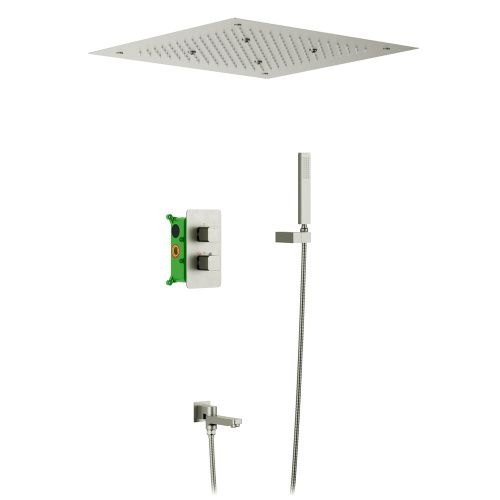 Душевая стойка Timo Petruma SX-5019/13SM настенная цвет никель