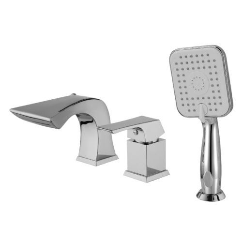 Смеситель LeMark Unit LM4545C на борт ванны хром