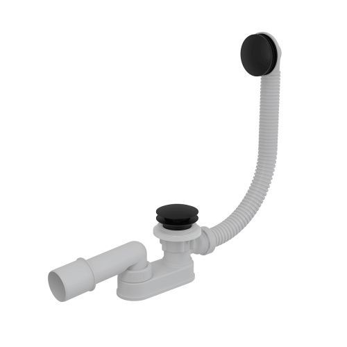 Слив-перелив Alcadrain Black A507BLACK белый