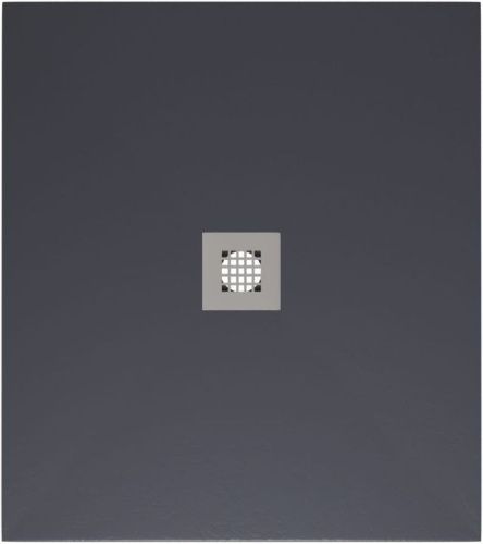 Душевой поддон из искусственного камня Allen Brau Priority 8.31001-AM 90х80 черный без каркаса