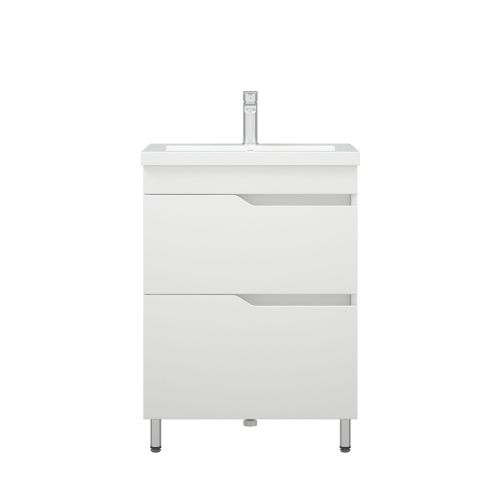 Тумба под раковину Corozo Теона SD-00001441 60х40 напольная цвет белый