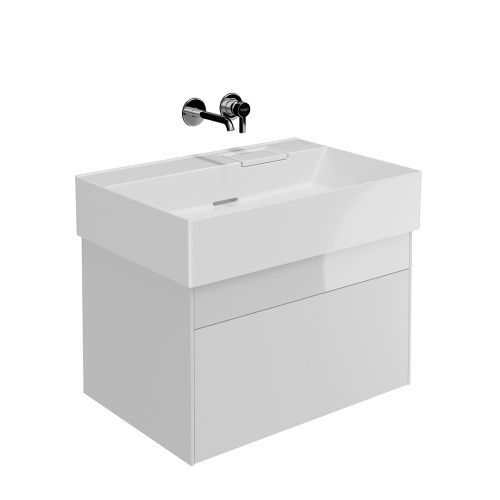 Тумба под раковину Kerama Marazzi TECNOLOGICA LOG.70.2\WHT 70х50 подвесная цвет белый