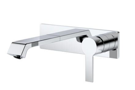 Смеситель для раковины BelBagno AURORA AURORA-BLVM-CRM-W0 встраиваемый в стену хром