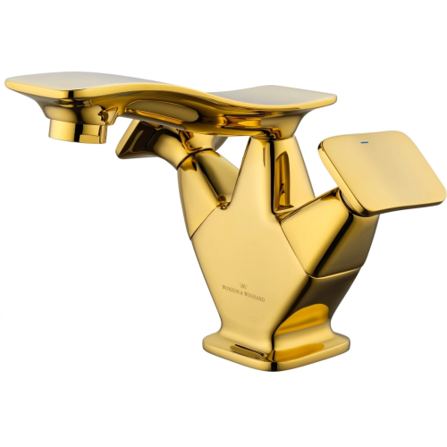 Смеситель Wonzon & Woghand Shakespeare WW-651101-DG на раковину золото