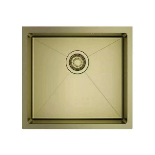 Кухонная мойка Raglo R703.5044.03 50х45 цвет золото поверхность матовая