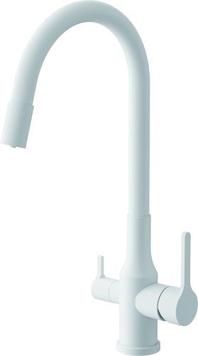 Смеситель для кухни BELZ B76814-8 на мойку белый