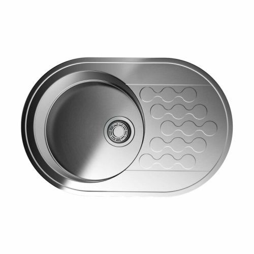 Кухонная мойка Omoikiri Kasumigaura 4993728 65х45 цвет нержавеющая сталь