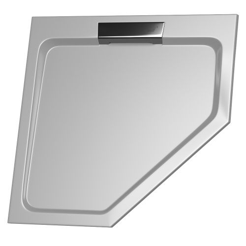 Душевой поддон из искусственного камня RGW STA 16330599-10 90х90 серый без ножек