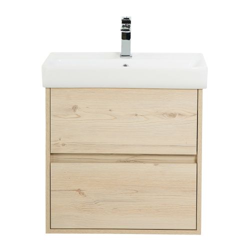 Тумба под раковину BelBagno Neon NEON-600-2C-SO-PB 60х30 подвесная цвет коричневый