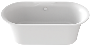 Ванна из литьевго мрамора Bas Венеция ВА00003 170х80 отдельностоящая овальная с каркасом