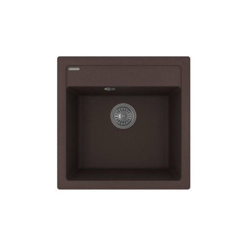Кухонная мойка Florentina Липси 510 20.450.C0510.206 50х50 цвет коричневый поверхность матовая