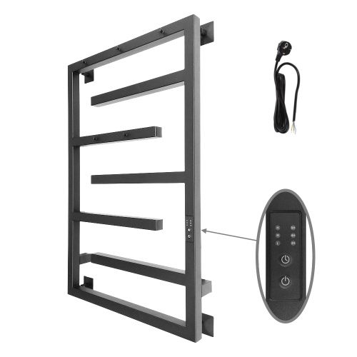 Полотенцесушитель электрический Altasan ЛабиринтПроф ЛабиринтПроф5кр8050ЧМ 55х80 черный