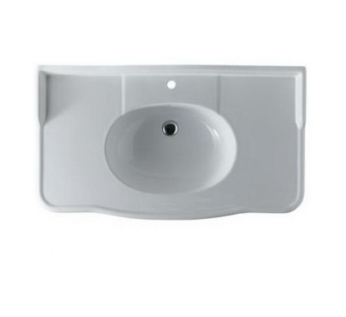 Раковина Alice Boheme 28260101 100х60 подвесная цвет белый