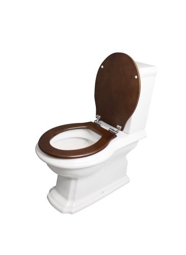 Унитаз напольный с бачком Creo Сeramique DIJON COMBO-DI1001N белый с сиденьем с микролифт каскадный смыв