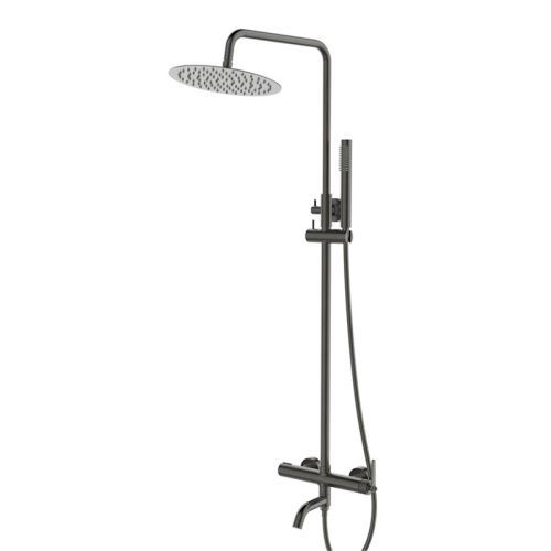 Душевая стойка Esko ST250BGGM настенная цвет оружейная сталь