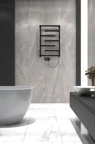 Полотенцесушитель электрический Indigo Delos DGD80-50BRRt 55х80 черный