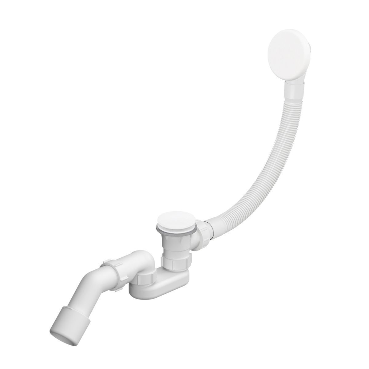 Слив-перелив для ванны Wellsee Useful Extras 231913000 белый