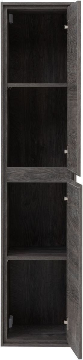 Шкаф-пенал Aquanet Милан 00336387 40х160 подвесной цвет коричневый - фото 3