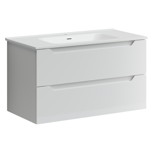 Тумба под раковину Sancos Norma 2.0 NR2.090W 90х50 подвесная цвет белый