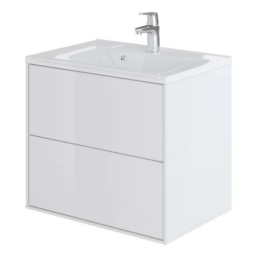 Тумба с раковиной Итана Mia 743228 60х40 цвет белый