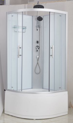 Душевая кабина Timo Imwei XS-90CS 90х90 четверть круга без крыши ориентация универсальная