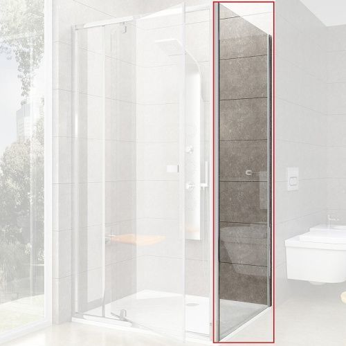 Душевая перегородка Ravak Pivot 90G40C00Z1 80х190 стекло прозрачное профиль хром