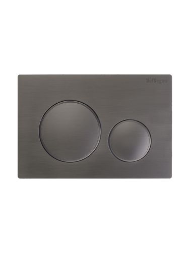 Клавиша смыва механическая BelBagno BB-17C-GM цвет оружейная сталь