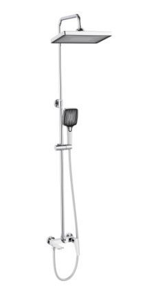 Душевая стойка Cezares LINER LINER-CVD-01 настенная цвет хром