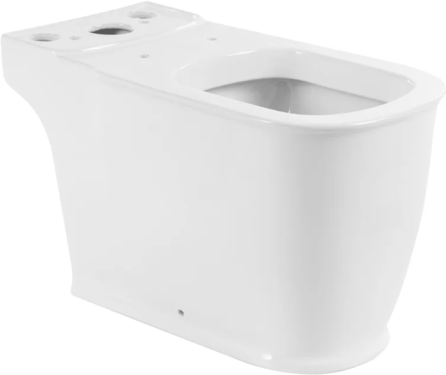 Чаша унитаза напольная BelBagno PRADO BB10150CP цвет белый без бачка с сиденьем микролифт безободковая каскадный смыв