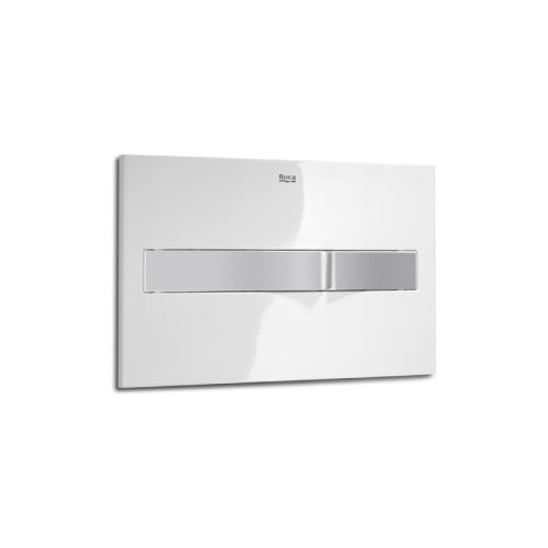 Клавиша смыва механическая Roca DUPLO IN-WALL PL2 7.8900.9.600.5 цвет белый/хром