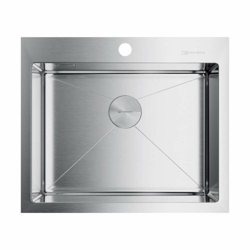 Кухонная мойка Omoikiri Akisame 4973055 60х50 цвет хром поверхность полированная
