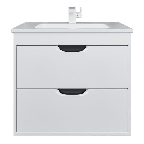 Тумба с раковиной Uperwood UPD Modul 3930205581 60х50 цвет белый