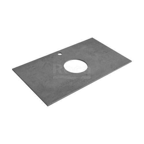 Столешница Roca Luna Z.RU93.0.777.1 80х50 накладная цвет серый