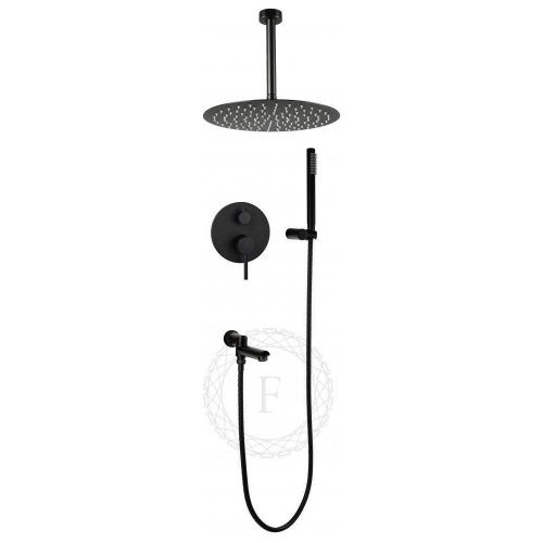 Душевая система Filarete FL1022BL встраиваемая в стену цвет черный