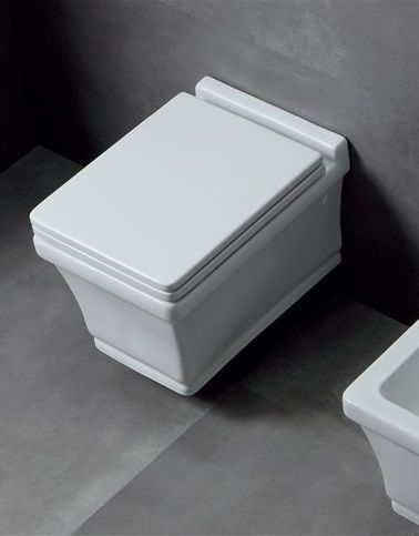 Чаша унитаза подвесная Disegno Ceramica Neo NE005SET01 цвет белый глянцевый без сиденья безободковая - фото 2